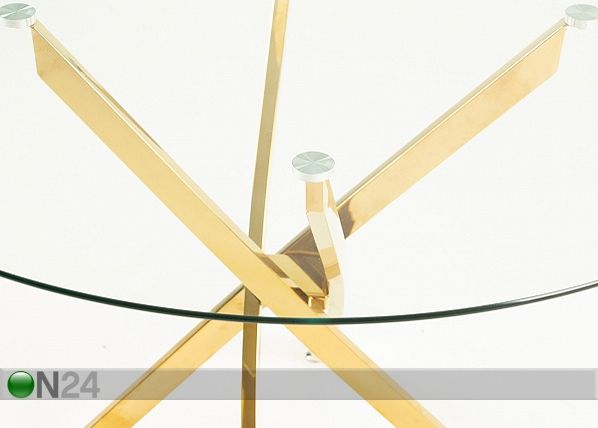 Lasipöytä Ø 110 cm