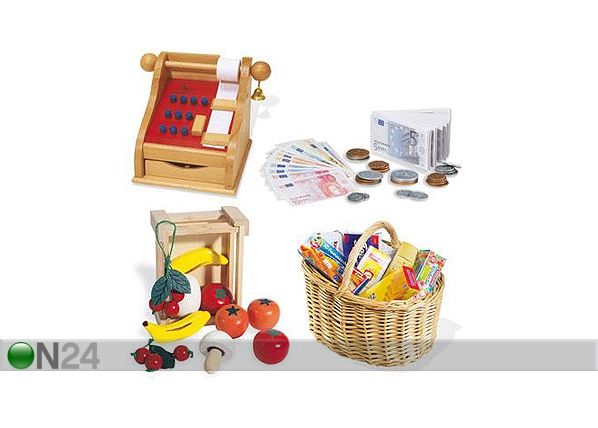 Lasten kesäkauppa ja kauppatarvikkeet LUCY