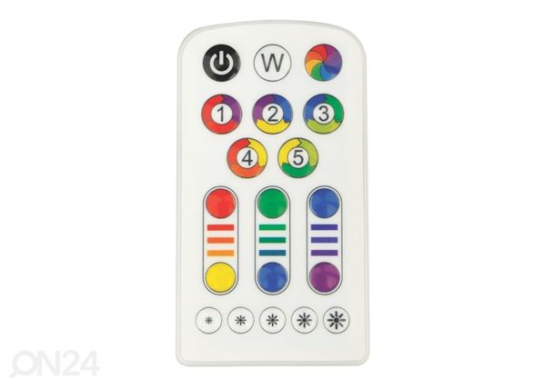 LED RGB kattovalaisin kauko-ohjaimella