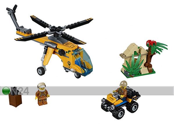 LEGO CITY viidakko helikopteri