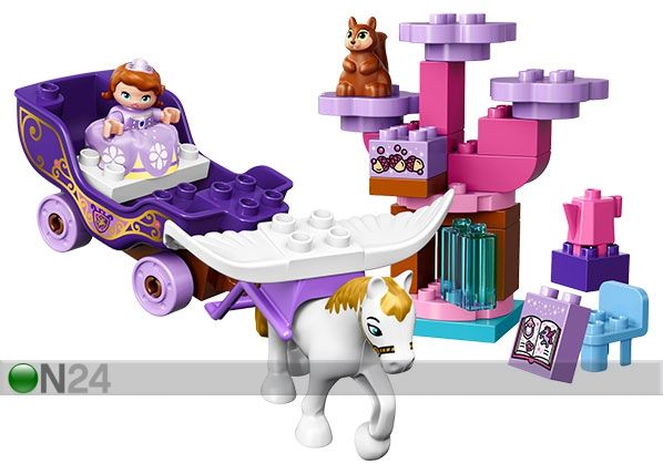 LEGO DUPLO Sofia ensimmäisen kuninkaallinen hevostalli