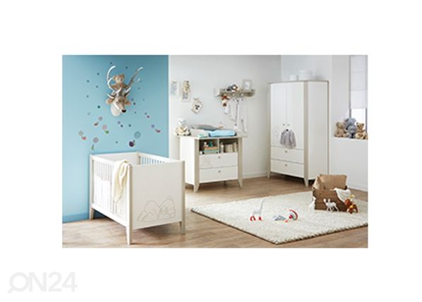 Lipasto+hoitotaso OURSON 70x55 cm