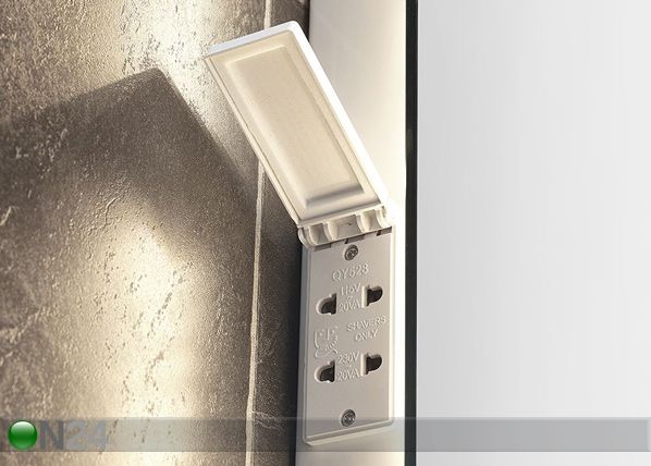 Peili LED-valaistuksella Reagan 80x60 cm