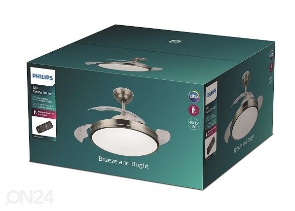 Philips Atlas SSW tuuletinvalaisin nikkeli