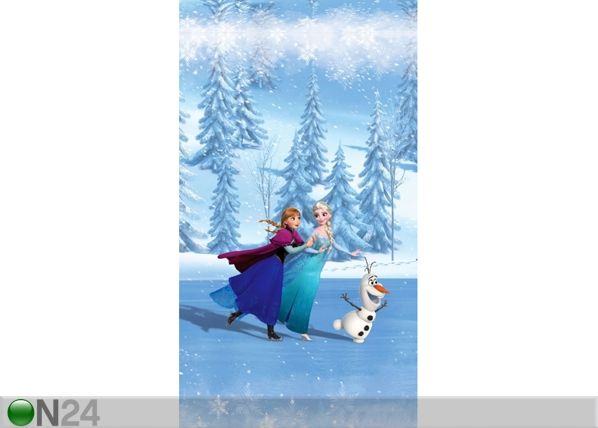 Pimentävä fotoverho DISNEY ICE KINGDOM III 140x245 cm