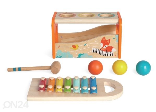 Puinen ksylofonipallopeli Gerardo's Toys