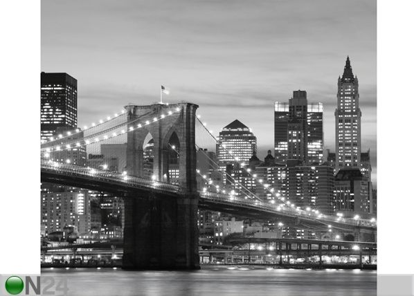 Puolipimentävä fotoverho BROOKLYN 280x245 cm