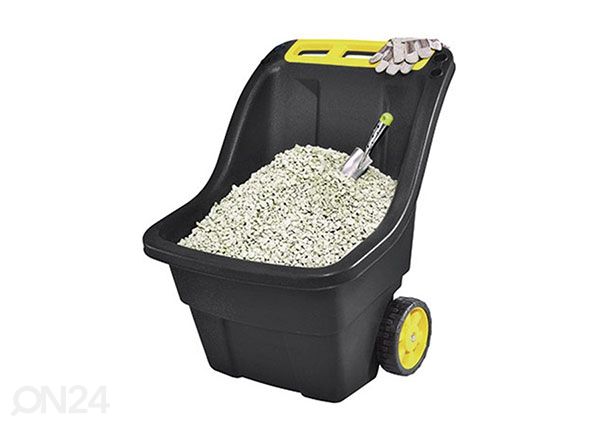 Puutarhavaunu Keter Super Pro 150 L, musta