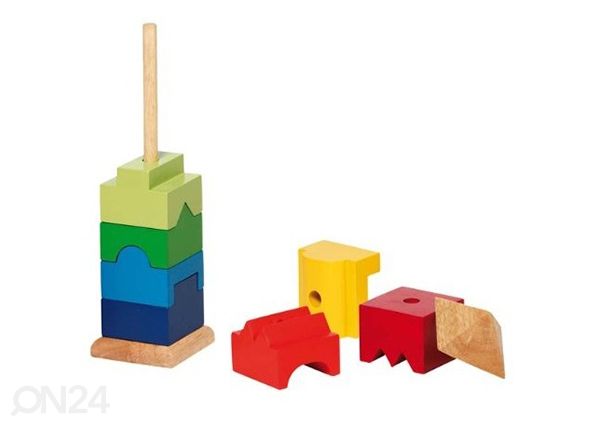Pyramidi lelu puusta