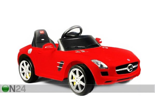Sähköauto MERCEDES-BENZ punainen