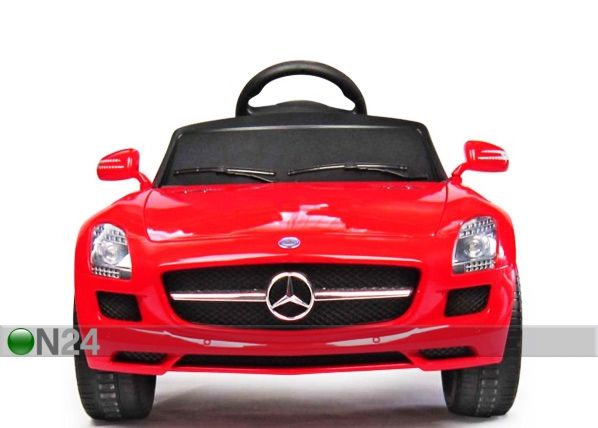 Sähköauto MERCEDES-BENZ punainen