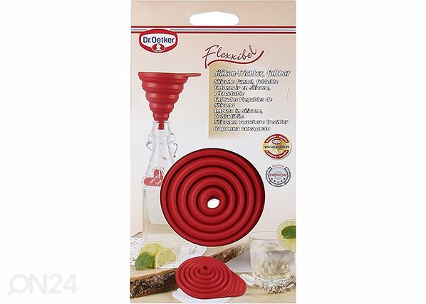 Silikonisuppilo Ø 1 cm