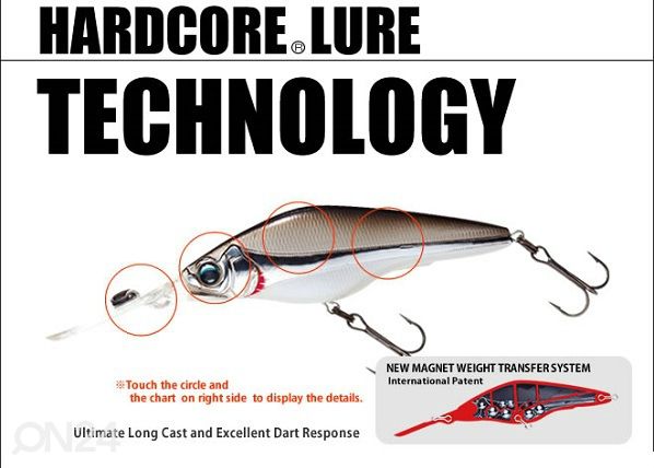Uistin Duel Hardcore Shad 75SP