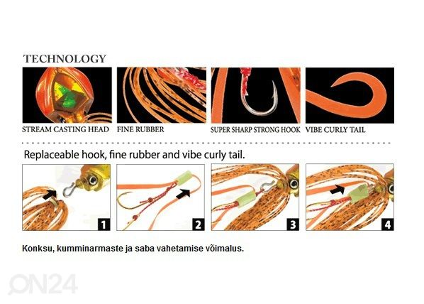 Uistin JIG Duel Salty Rubber Cast 8 cm
