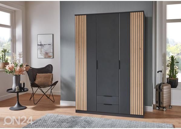 Vaatekaappi Lübeck 135 cm