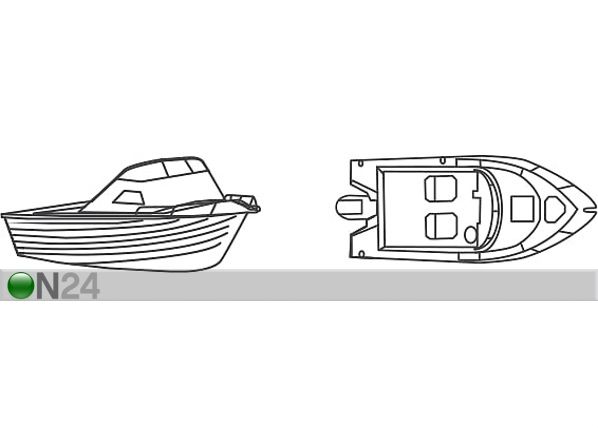 Venepeite Cabin Cruiser tyyppisille veneille 4.7-5.0 m