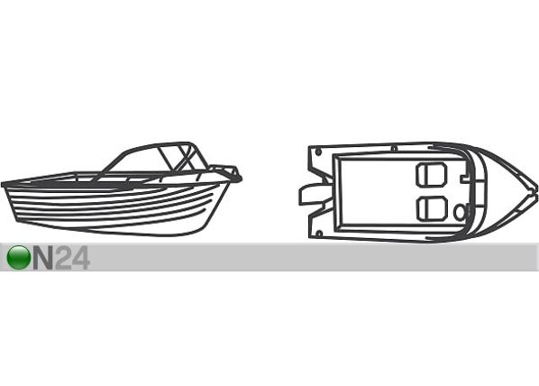 Venepeite Runabout tyyppisille veneille 4.1-4.3 m