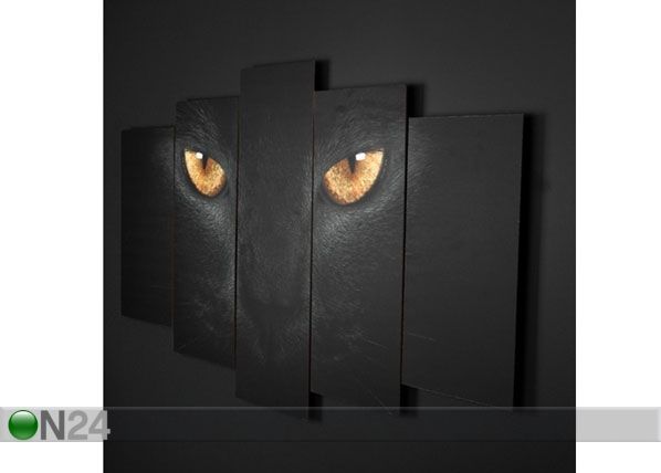 Viisiosainen taulu CATS 100x60 cm