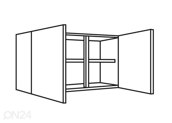 Yläkaappi Lagos 100 cm