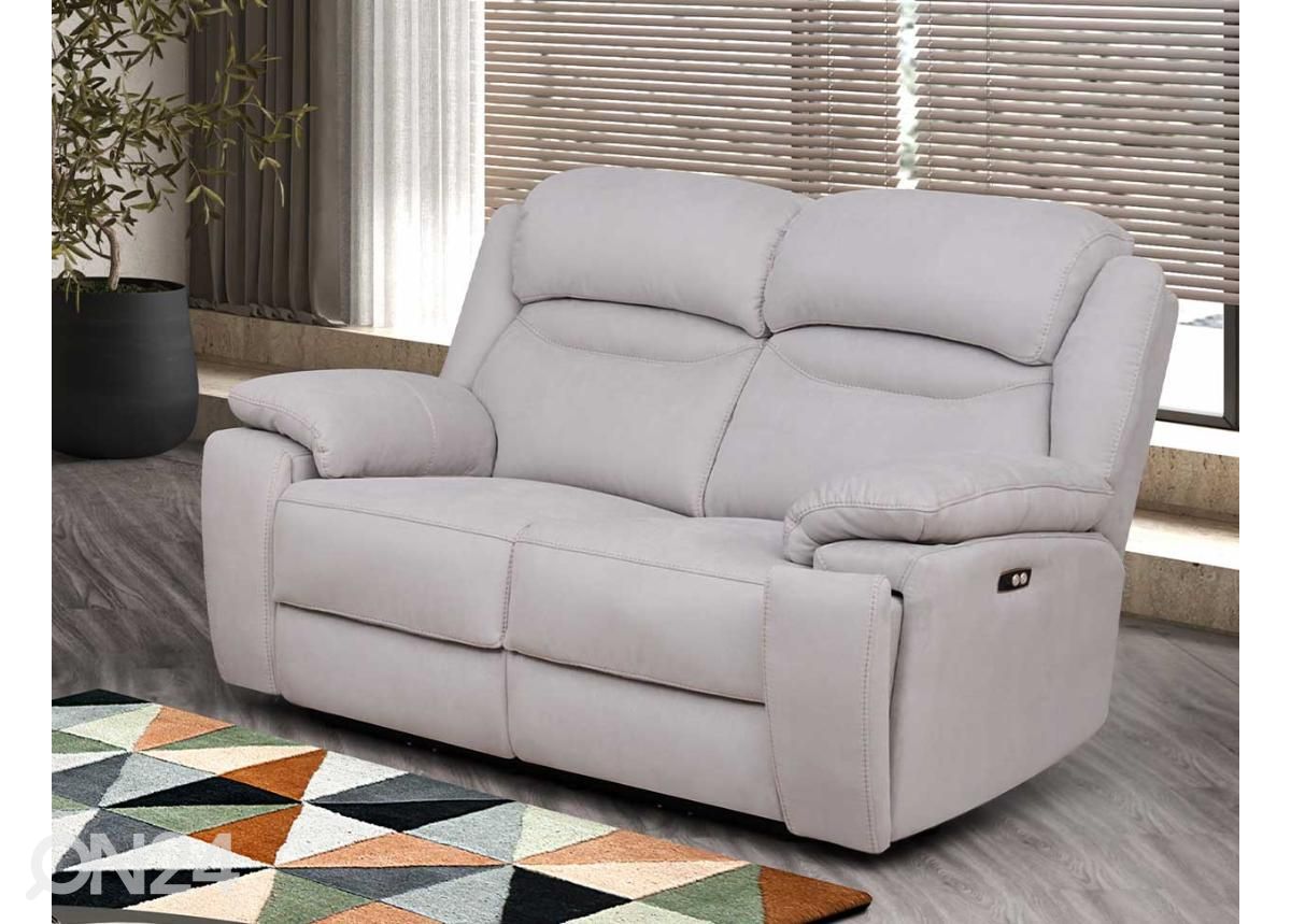 2-istuttava mekanismisohva recliner (sähköinen) kuvasuurennos