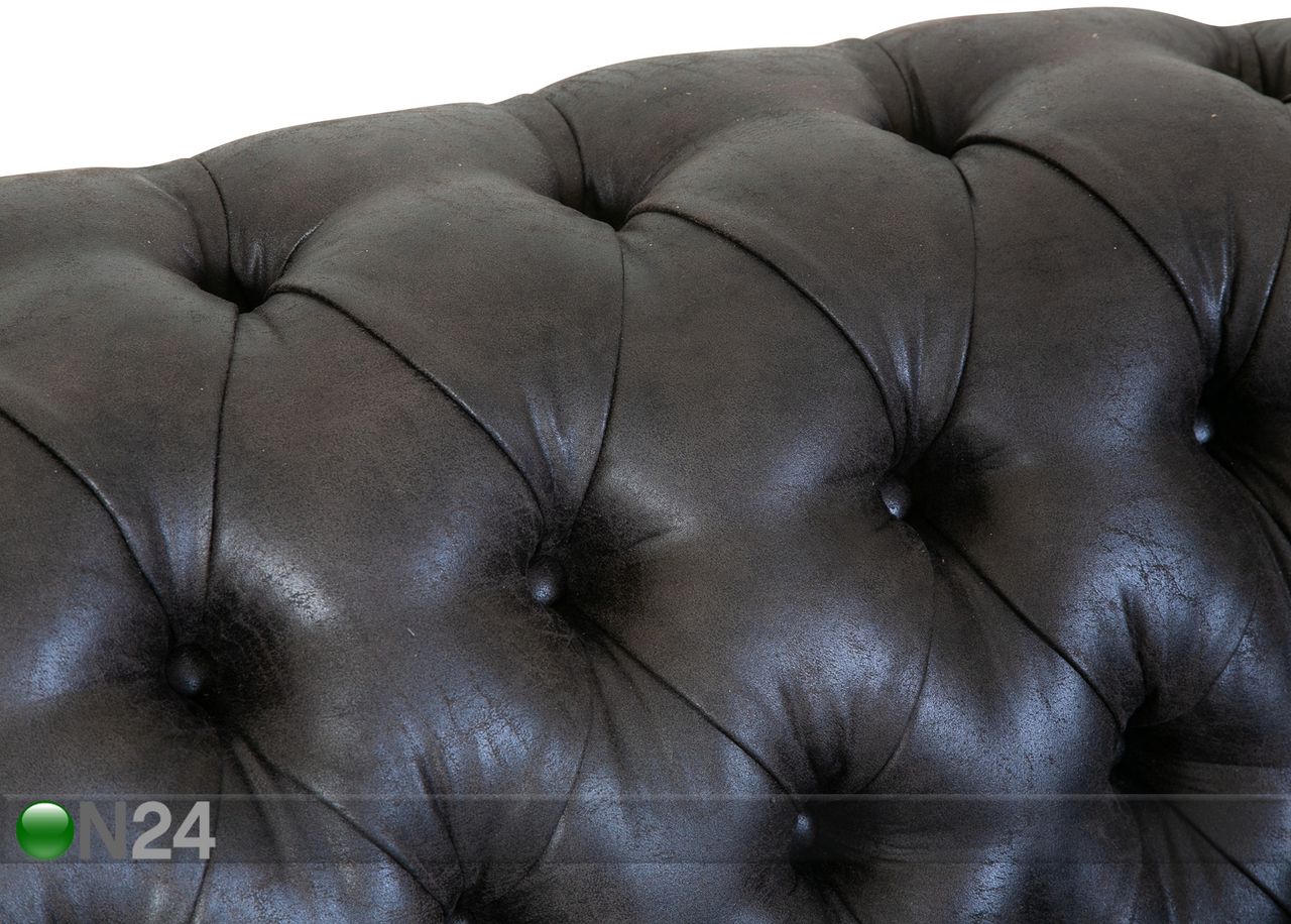 2-istuttava sohva Chesterfield kuvasuurennos