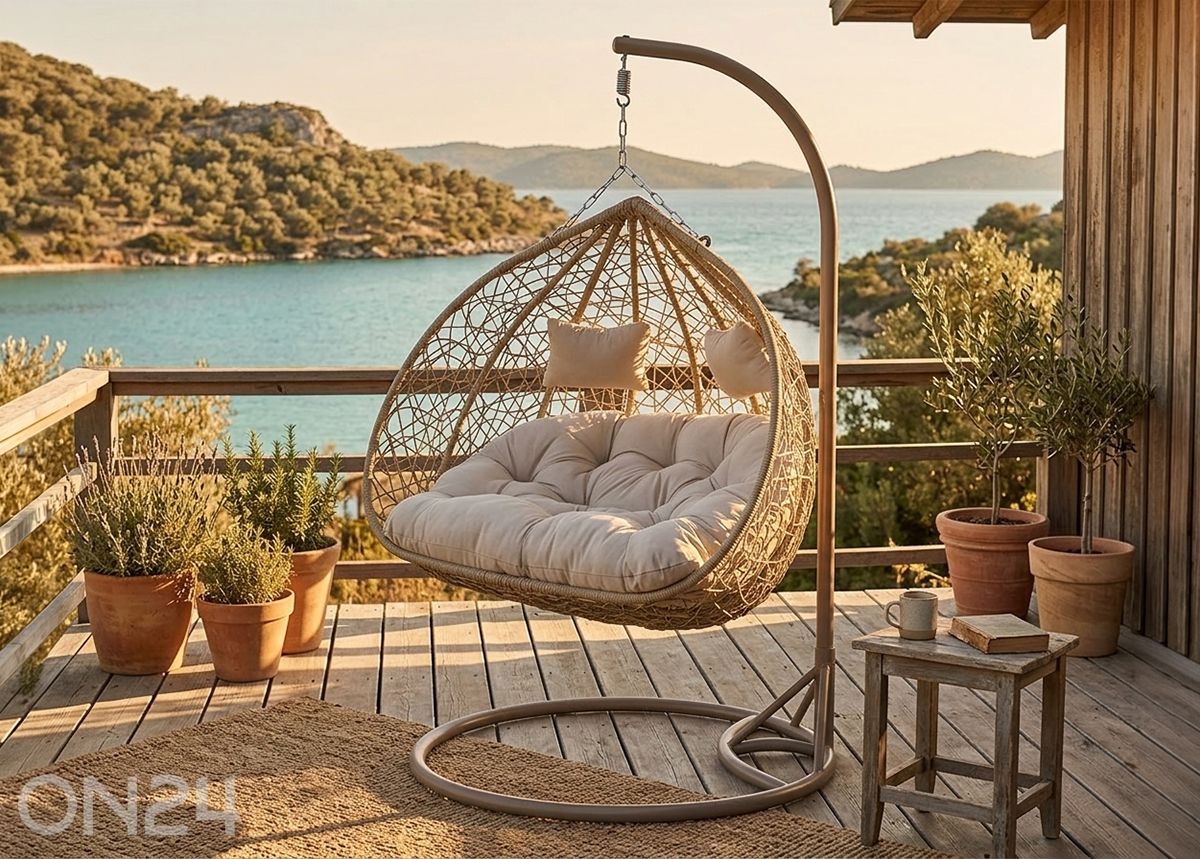 2-paikkainen riipputuoli Olivia kuvasuurennos