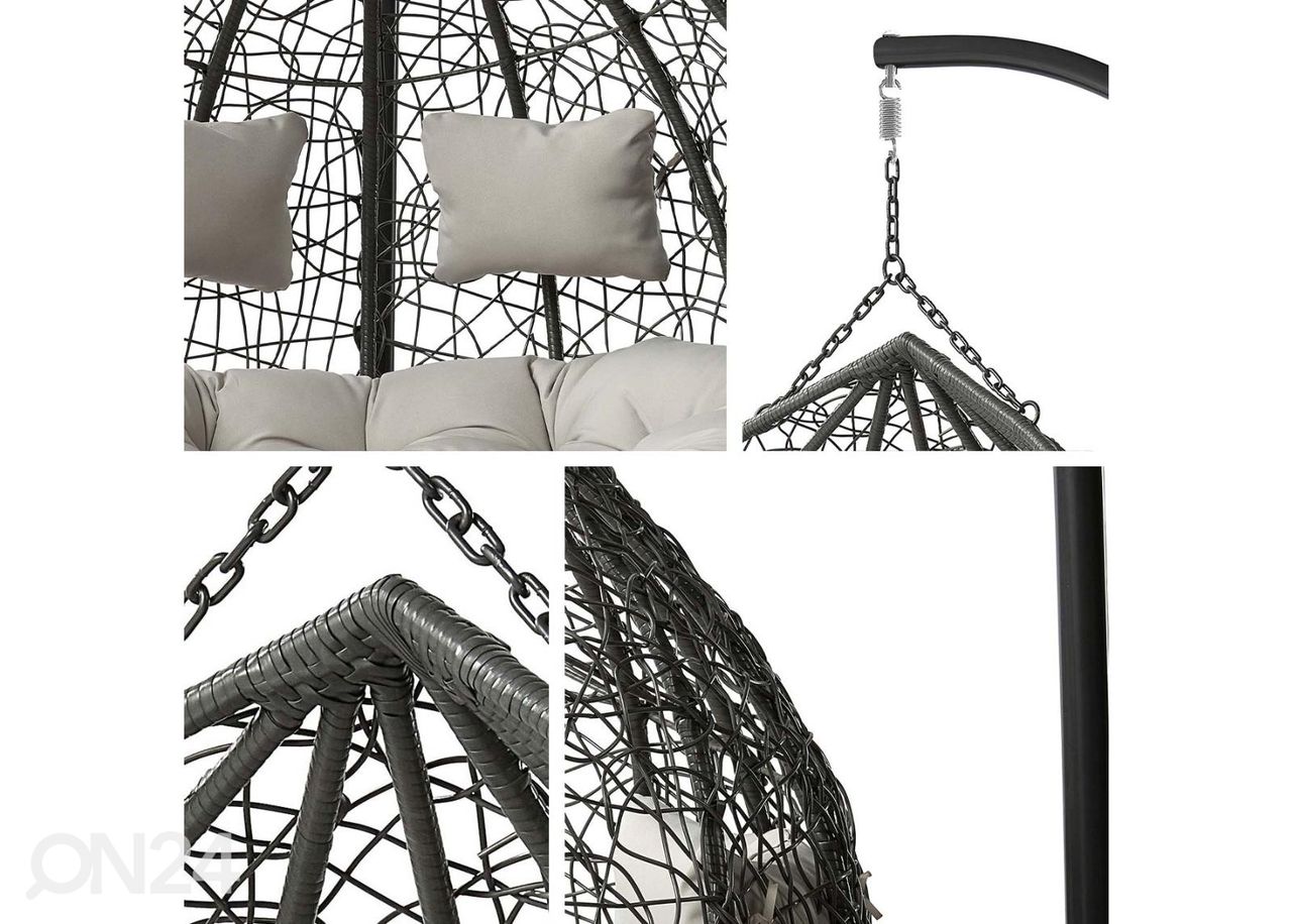 2-paikkainen riippuva tuoli Olivia kuvasuurennos