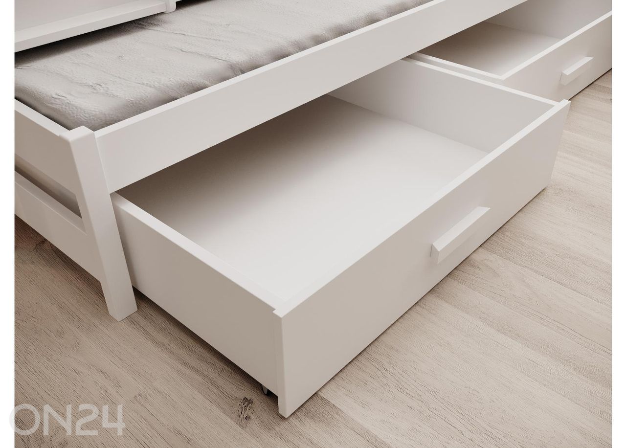 3-hengen kerrossänky setti LEIA patjoilla, 90x200 cm kuvasuurennos