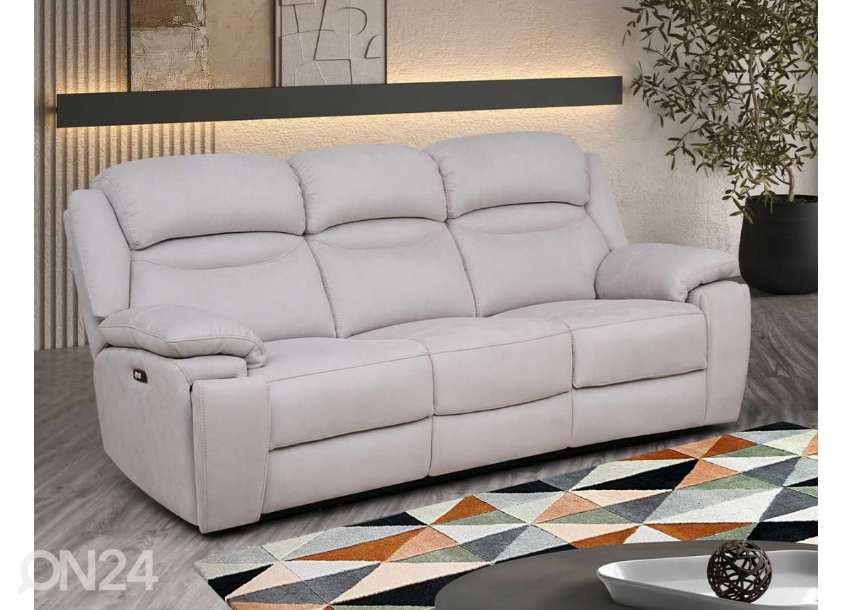 3-istuttava mekanismisohva recliner (sähköinen) kuvasuurennos