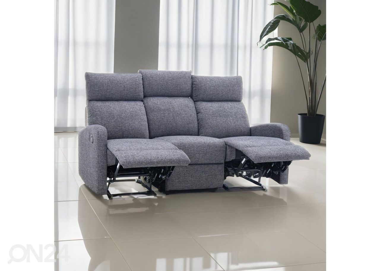3-istuttava mekanismisohva Rio recliner kuvasuurennos