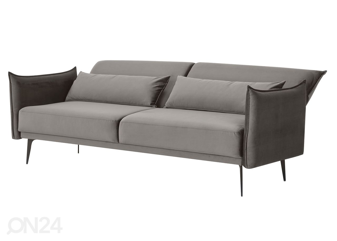 3-istuttava vuodesohva 86x207 cm, harmaa kuvasuurennos