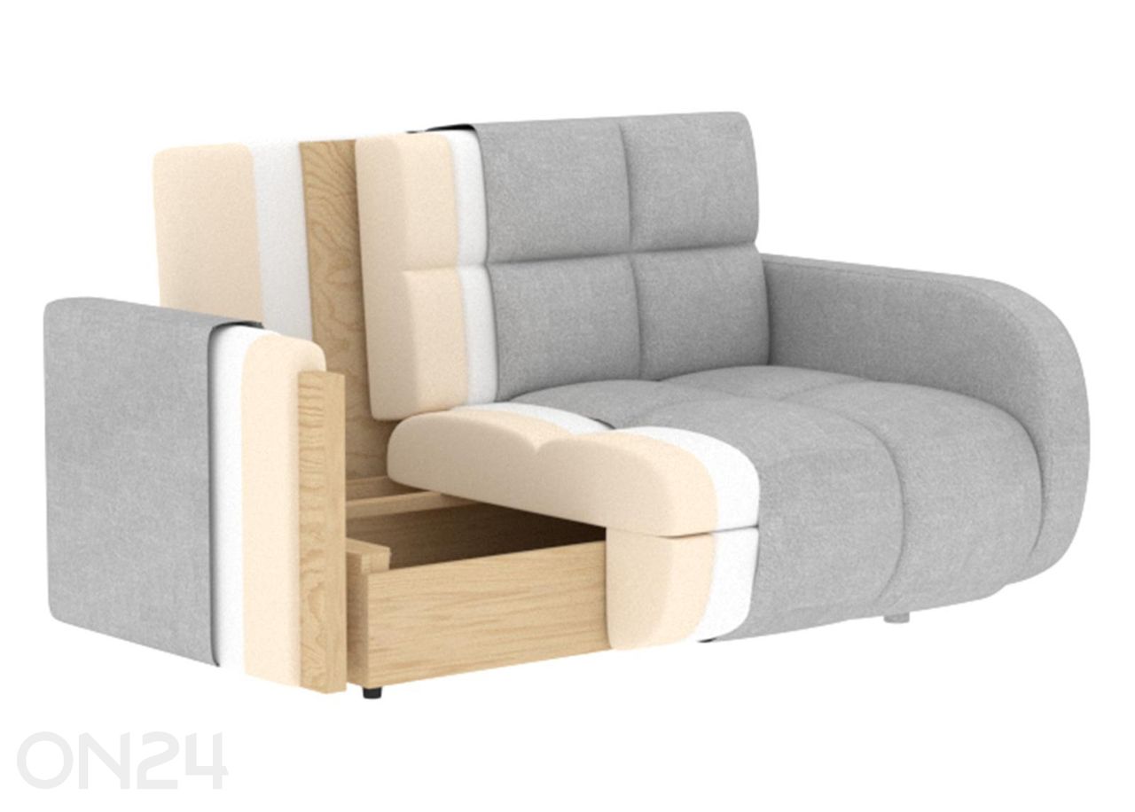 3-istuttava vuodesohva Deverio kuvasuurennos