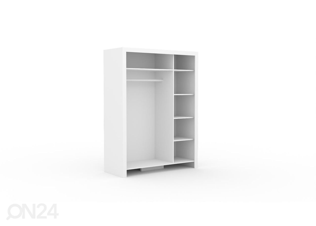 3-ovinen vaatekaappi Cely 150 cm kuvasuurennos