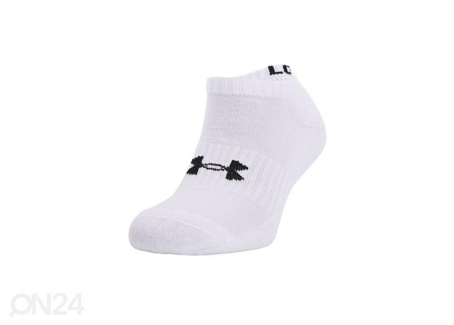 Aikuisten sukat Under Armour Core No Show 3 paria kuvasuurennos