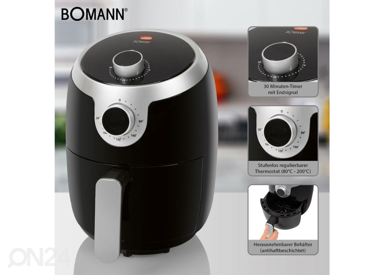 Airfryer Bomann 1,8L kuvasuurennos