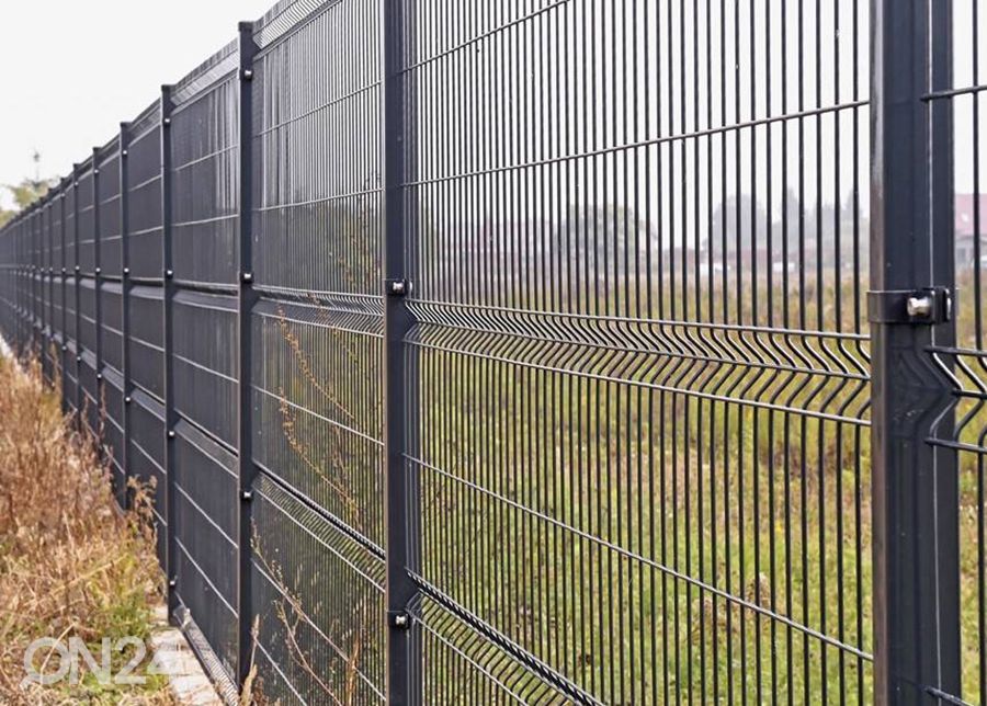 Aitaelementti 3D RAL7016, 4 mm 123x250 cm kuvasuurennos