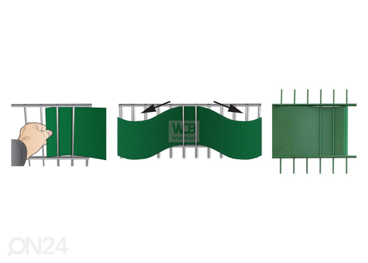 Aitanauha Premium 19 cm, 26 m RAL8011 ruskea kuvasuurennos