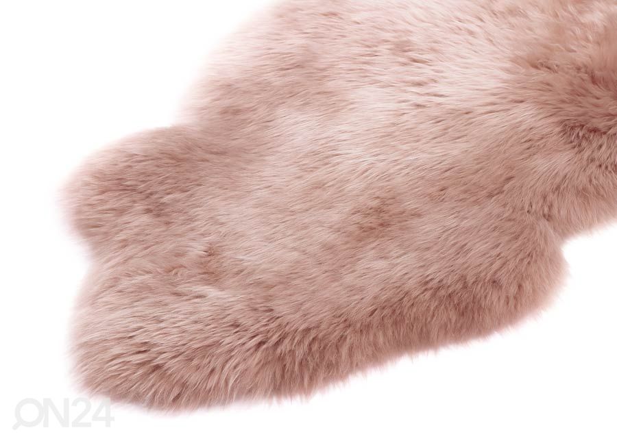 Aito lampaantalja Merino rosa Duo ±60x180 cm kuvasuurennos