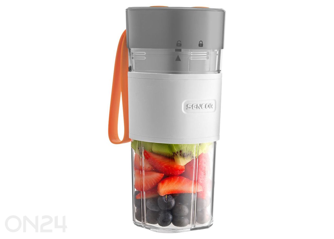 Akkukäyttöinen tyhjiö-smoothie-tehosekoitin Sencor SBL150WH kuvasuurennos