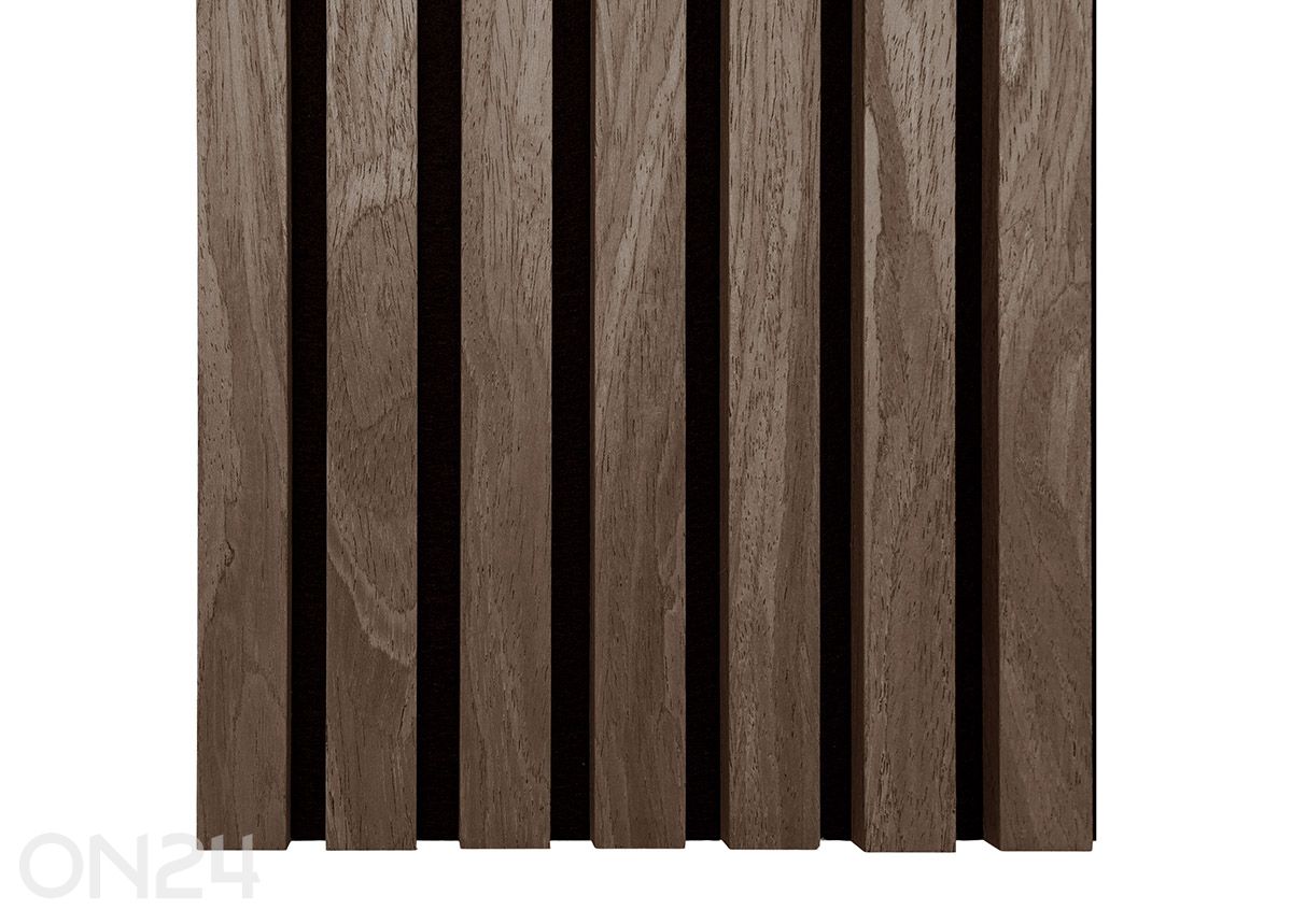 Akustiset seinäpaneelit Walnut 2 kpl kuvasuurennos