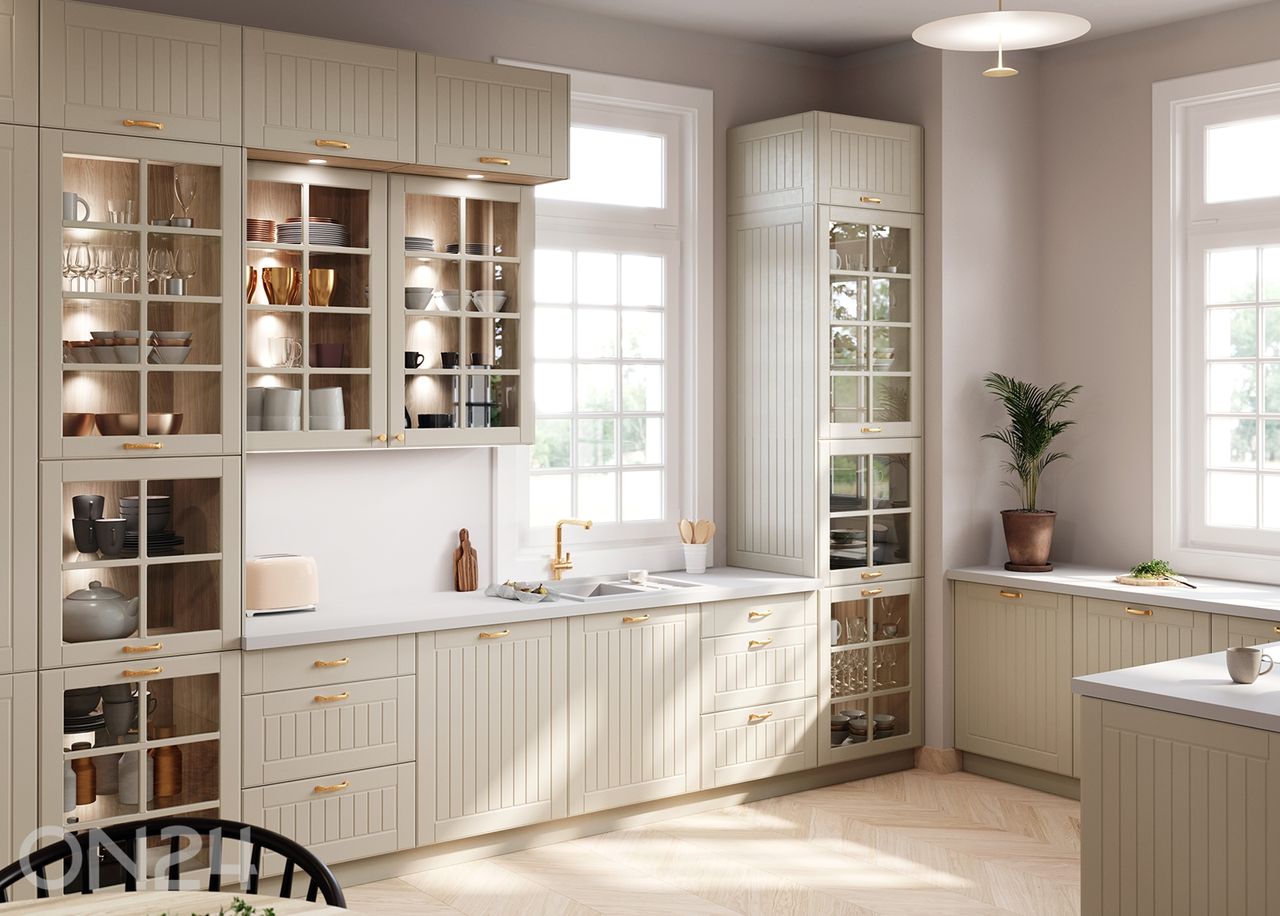 Alakulman keittiökaappi ovella, 110 × 65 cm kuvasuurennos