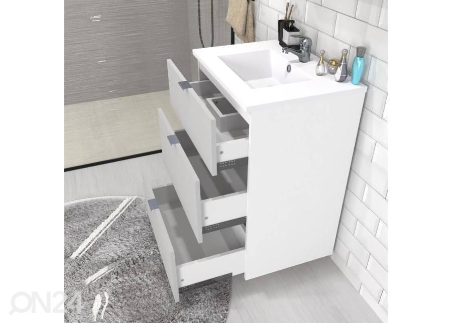 Allaskaappi + pesuallas Marbella 60 cm kuvasuurennos