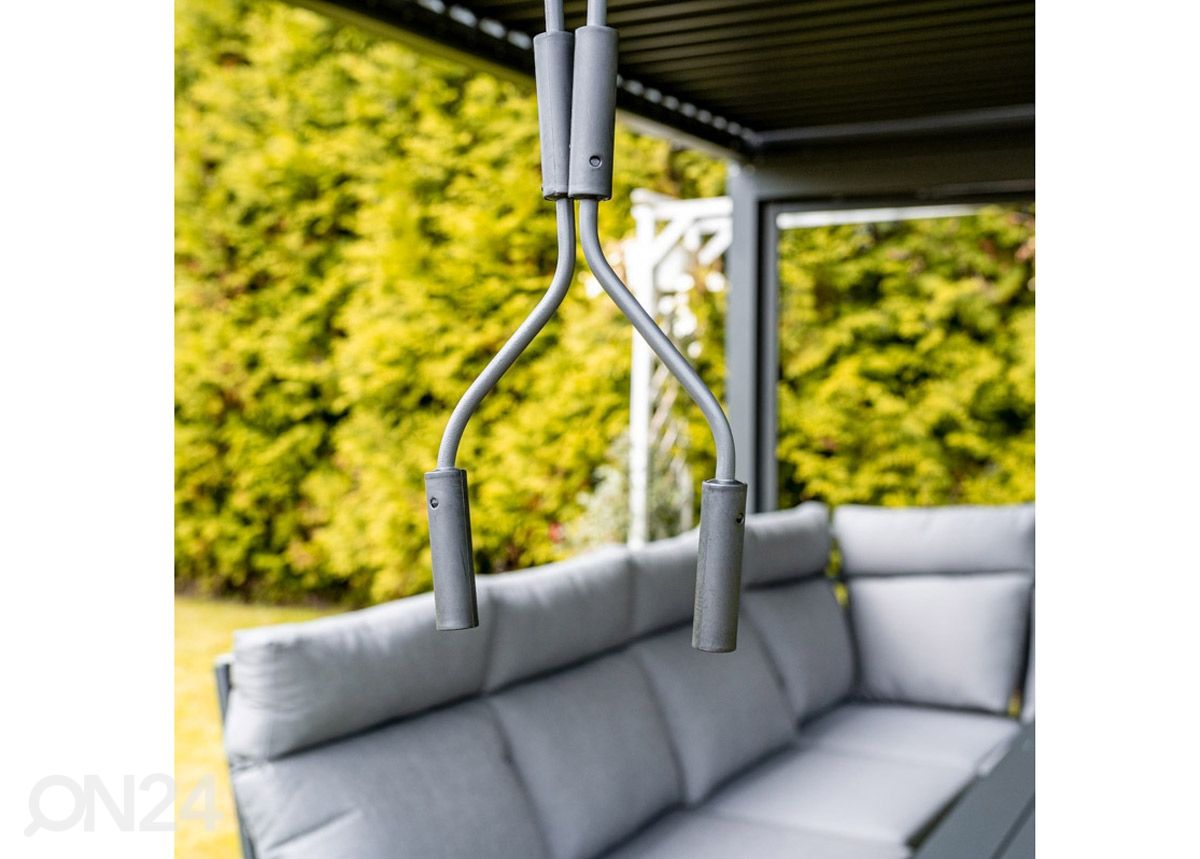 Alumiininen pihakatos Pergola Luxe kuvasuurennos