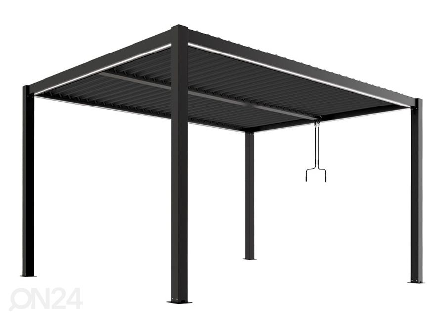 Alumiininen pihakatos Pergola Luxe kuvasuurennos