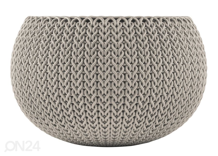Amppeli Keter Cozies pieni, beige Ø28 x h18 cm kuvasuurennos