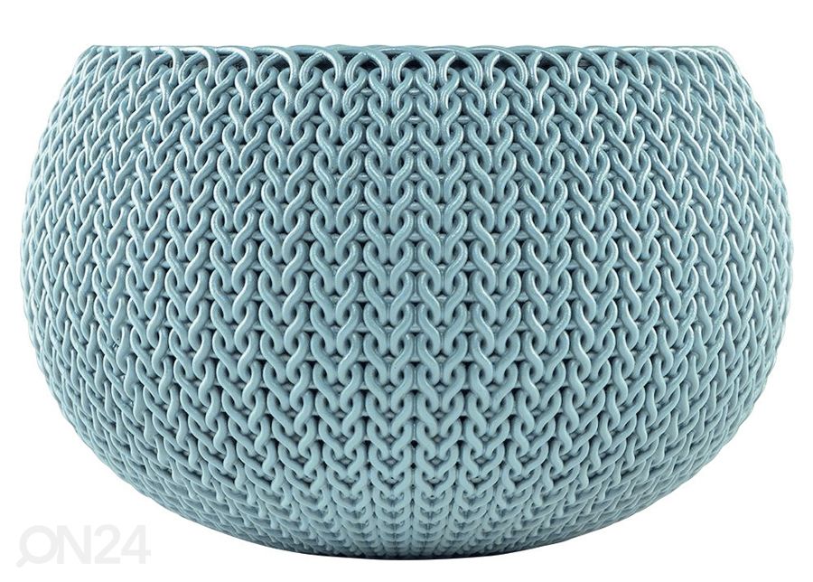 Amppeli Keter Cozies pieni, vaaleansininen Ø28 x h18 cm kuvasuurennos