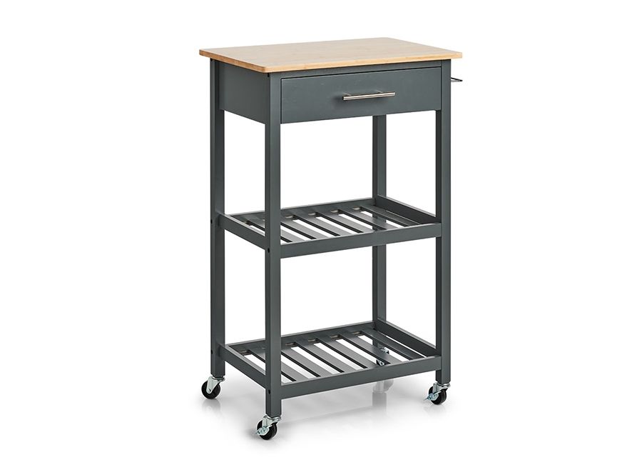 Apupöytä pyörillä kuvasuurennos