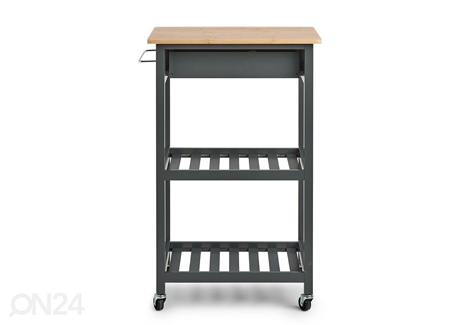 Apupöytä pyörillä kuvasuurennos