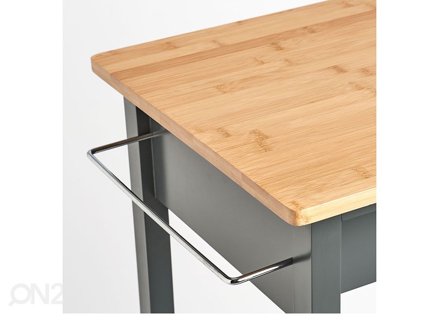 Apupöytä pyörillä kuvasuurennos