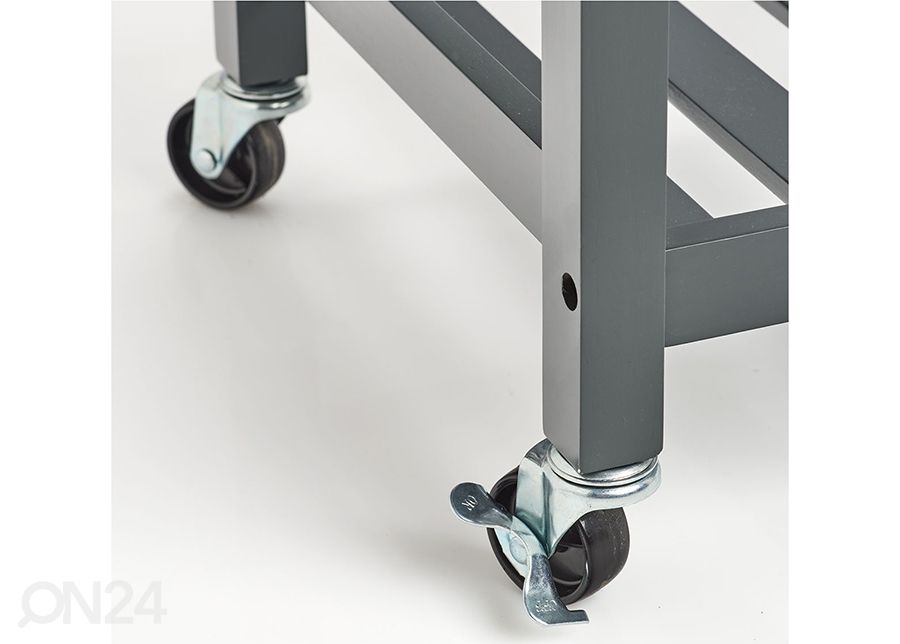 Apupöytä pyörillä kuvasuurennos